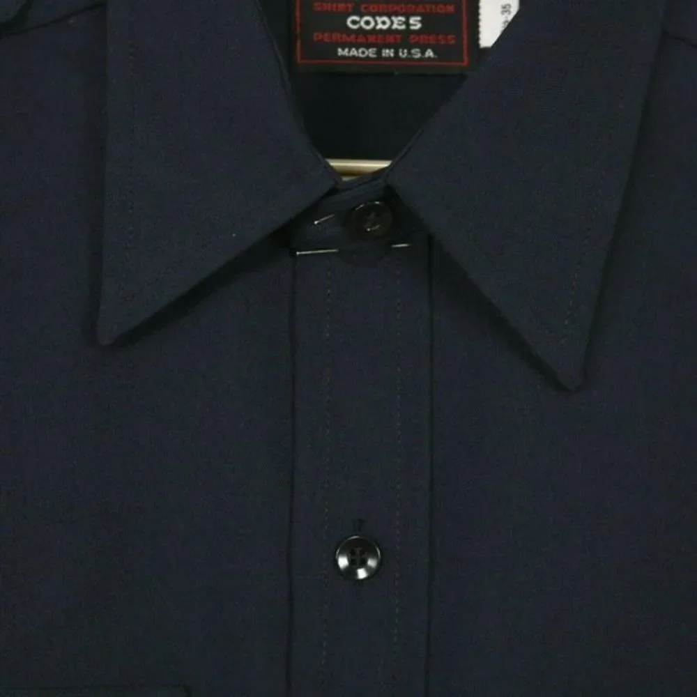 Southeastern Code 5 Police Deputy Uniform Shirt Blue Long Sleeve 16.5 35‎